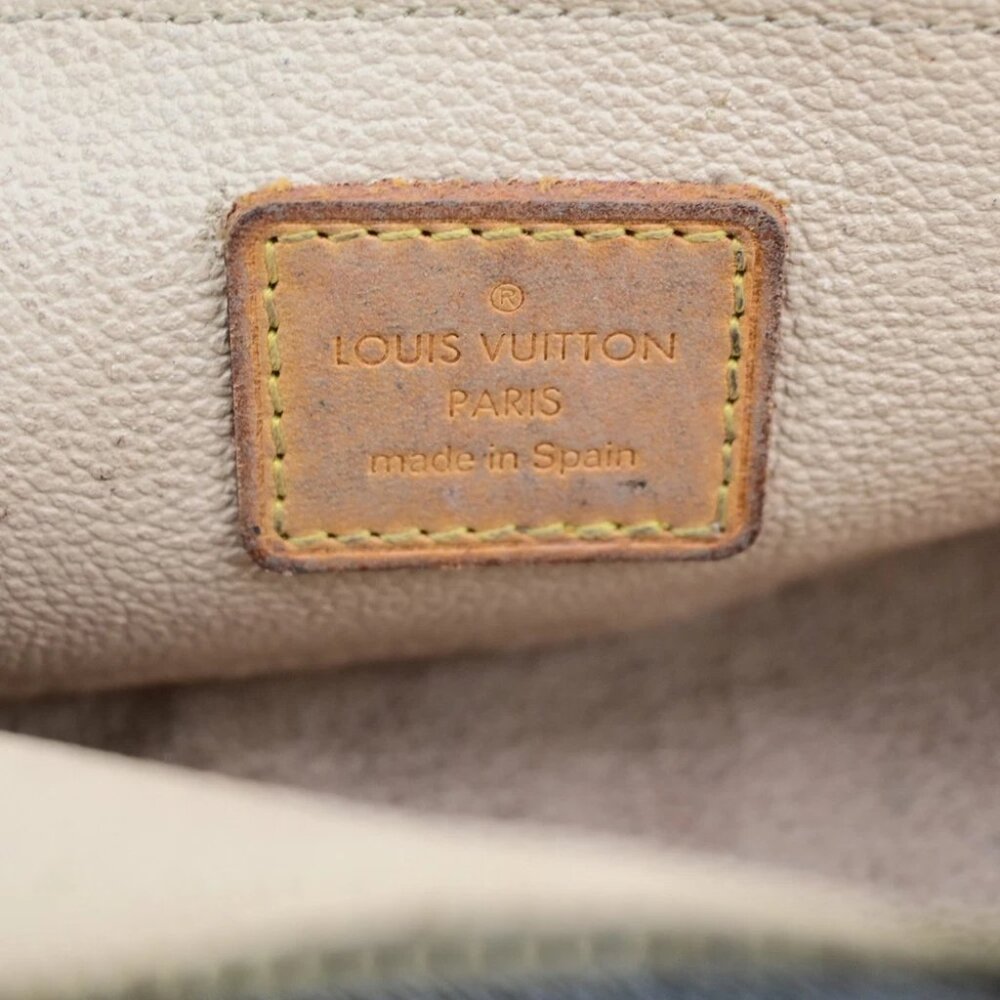 LOUIS VUITTON Pochette Cosmetic Pouch Bag Monogram Leather BN M47515 60YH030 - Picture 7 of 14